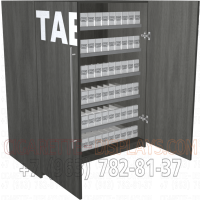 Диспенсер сигаретный с распашными дверями с 6-ю пушерными полками